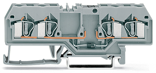 WAGO GmbH & Co. KG Bauelementklemme,4 Leiter Widerstand 1K8,gr 281-665/281-523