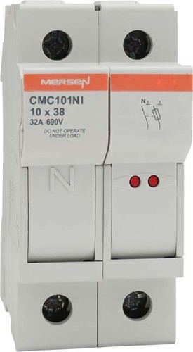 Mersen Sicherungshalter 10x38 AC690V 32A 1+N CMC101NI