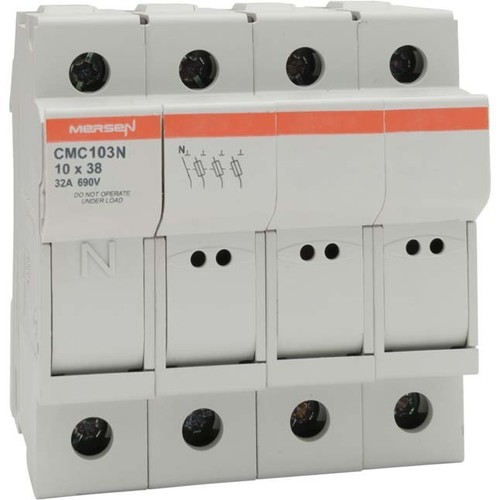 Mersen Sicherungshalter Midget 10x38 AC/DC690V 32A CUS103N