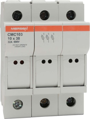 Mersen Sicherungshalter Midget 10x38 AC/DC690V 32A CUS104