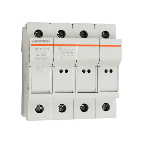 Mersen Sicherungshalter 10x38 AC690V 32A CMC103NR