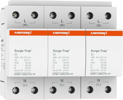 Mersen Überspannungsableiter Typ1 50kA Uc275V STMT1-50K275V-3P