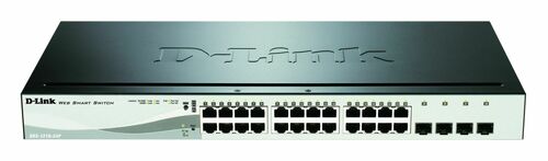 DLink Deutschland 24-Port PoE Gigabit Switch Layer 2 managed DGS-1210-24P/E