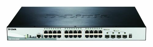 DLink Deutschland Gigabit Stack Switch 28-Port PoE 4x10G DGS-1510-28XMP/E