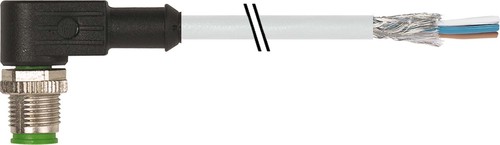 Murrelektronik M12 Stecker gewinkelt m.frei. Leitungsende 7000-13141-3310150