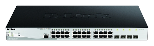 DLink Deutschland Gigabit Switch 28-Port, Managed DGS-1210-28P/ME/E