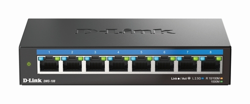 DLink Deutschland 8-Port Switch Multi-Gigabit DMS-108/E