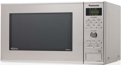 Panasonic SDA Inverter-Mikrowelle 23l,eds NN-GD37HSGTG