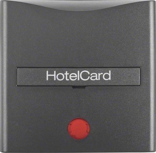 Berker Schalteraufsatz Hotelcard- 16401606