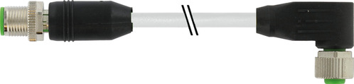 Murrelektronik M12 Stecker gerade auf M12 Buchse gew. 7000-40121-8620500