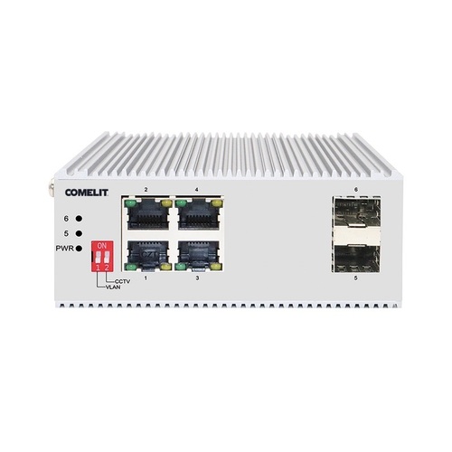 Comelit Group Netzwerk Switch POESwitch,4POEPorts+ IPSWP06N02A