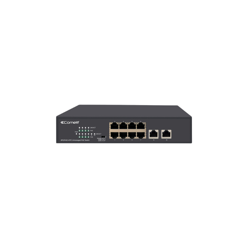 Comelit Group Netzwerk Switch POESwitch,8POEPorts+ IPSWP10N01A