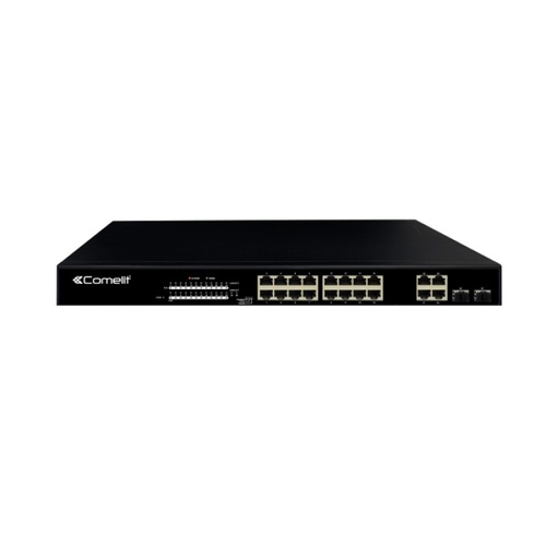 Comelit Group Netzwerk Switch POESwitch,16POEPorts IPSWP22N01A