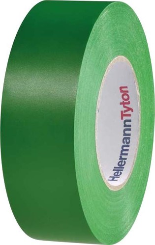 HellermannTyton PVC Isolierband 15-19x20 grün HTAPE-FLEX15-19x20GN