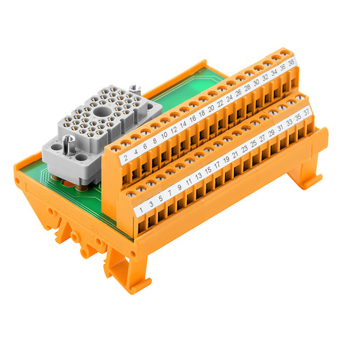 Weidmüller Übergabemodul ELCO- Steckverbinder 38pol RS ELCOF 38/38LM S