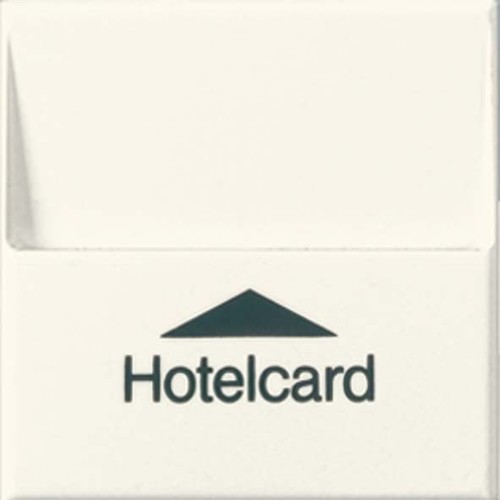 Jung Hotelcard-Schalter weiß ohne Taster-Einsatz A 590 CARD