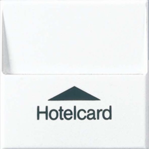 Jung Hotelcard-Schalter alpinweiß ohne Taster-Einsatz A 590 CARD WW