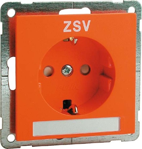 Peha SCHUKO-Steckdose orange 16A 250V 2-pol.ZSV D 20.6611.332 NA ZSV