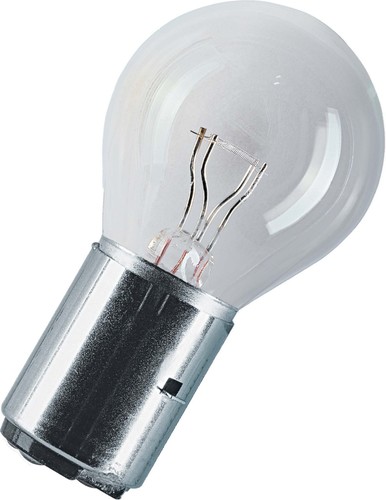 Osram LAMPE Niedervolt-Zweiwendellampe BA20d 30V 15W SIG 3015UELLCL1