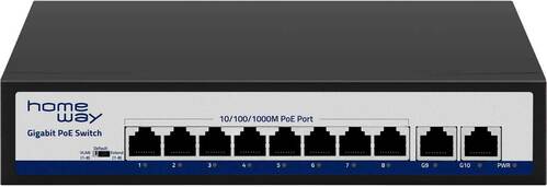 Homeway PoE Switch 8 Port HW-INAPPOEGB10