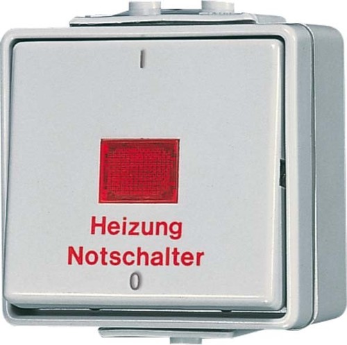 Jung Heizung Notschalter Aus 2-pol. 602 HW