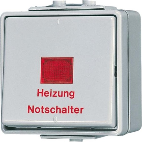 Jung Heizung Notschalter Univ.Aus-Wechsel 606 HW