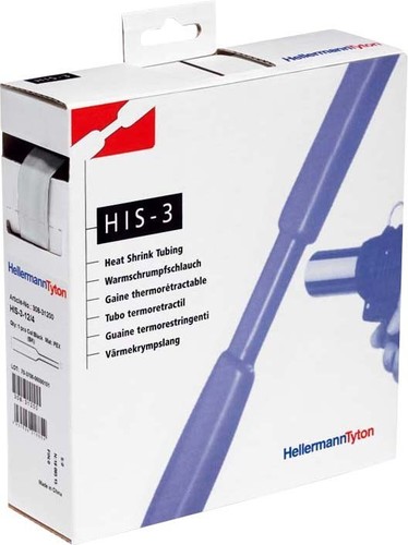HellermannTyton Schrumpfschlauch HIS-3/1-POX-CL