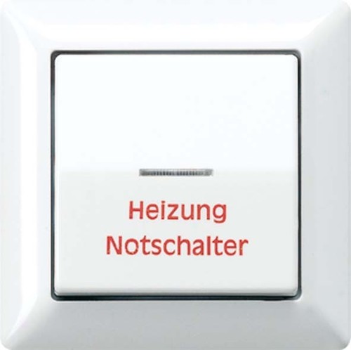 Jung Abdeckung Heiz/Nots.ws für Schalter AS 590 H