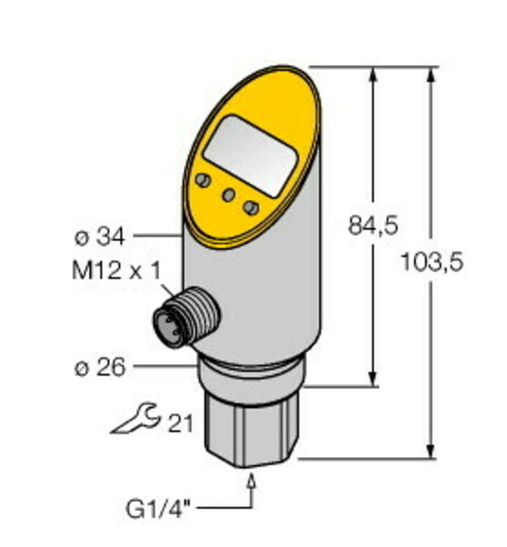 Turck Drucksensor PS016V-30 #6833305