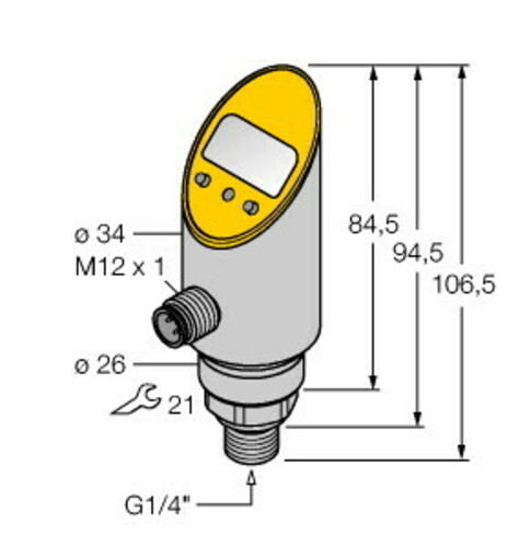 Turck Drucksensor PS001R-30 #6833439