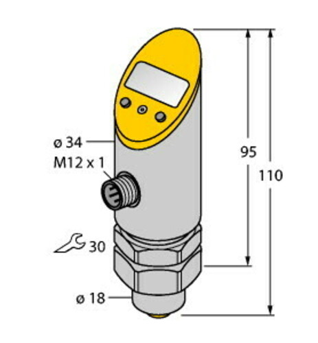 Turck Temperaturerfassung m. Stromausgang TS500LI2UPN8XH1141