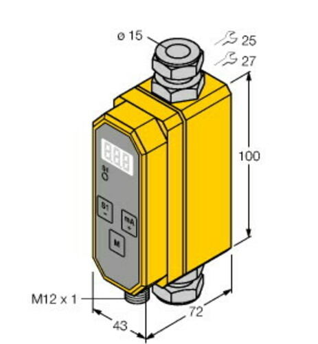 Turck Inline-Sensor Auswertelektronik FTCI-15D1 #6870043