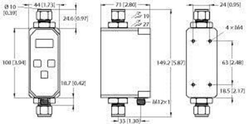 Turck Inline-Sensor Auswertelektronik FTCI-10D1 #6870049