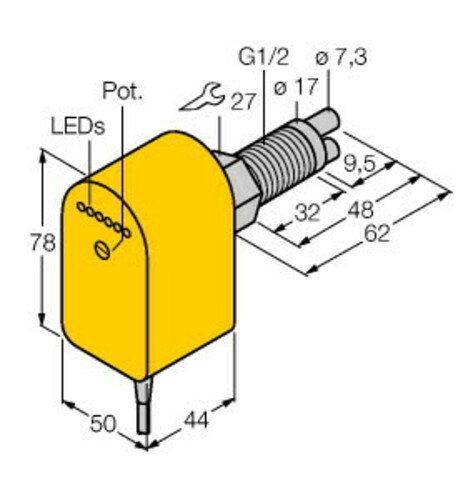 Turck Eintauchsensor FCS-GL1/2 #6870363