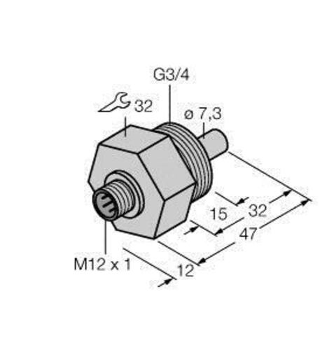 Turck Eintauchsensor FCSG3/4A4NAEXH1141