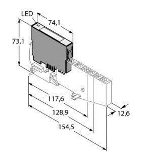 Turck Elektronikmodul BL20-2AO-I(4...20MA)