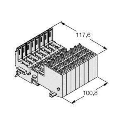 Turck Basismodul BL20-B3S-SBC