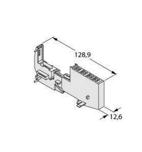 Turck Basismodul BL20-P4T-SBBC