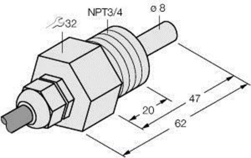 Turck Eintauchsensor FCS-N3/4T-NA