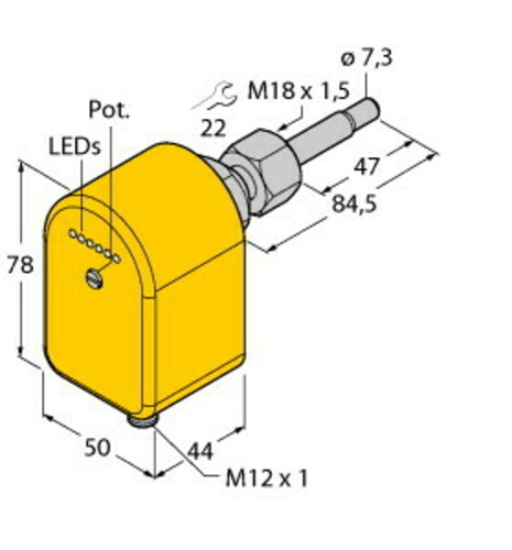 Turck Strömungssensor FCST-A4P-LILX-H1141