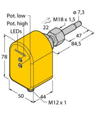 Turck Strömungssensor FCST-A4P-LIX-H1141