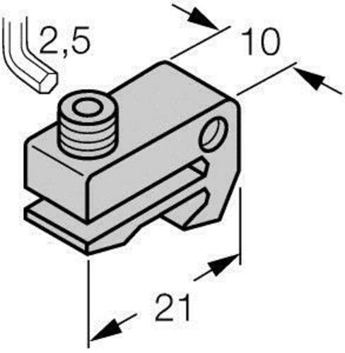 Turck Klemmstück KLF2