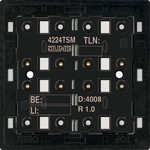 Jung Tastsensor-Modul 2-fach 24V AC/DC 20mA 4224 TSM