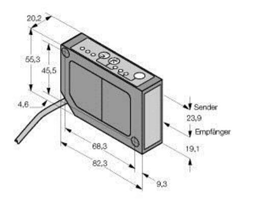 Turck Opto-Sensor Laser-Messsystem LG10A65PU