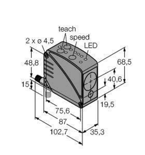 Turck Opto-Sensor Lichtschranke LT3BDLVQ