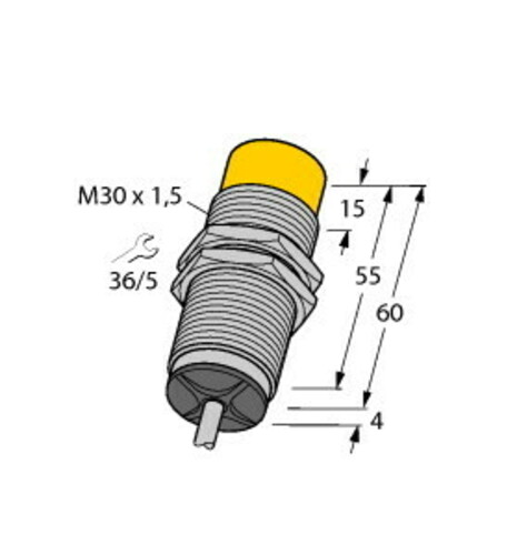 Turck Sensor induktiv NI15-M30-LIU