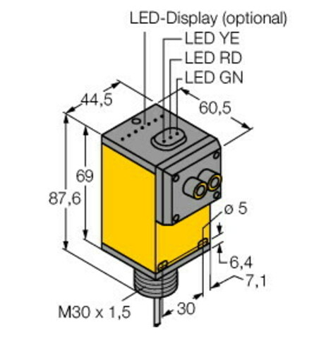 Turck Optoelektronischer Sensor Q45BB6F