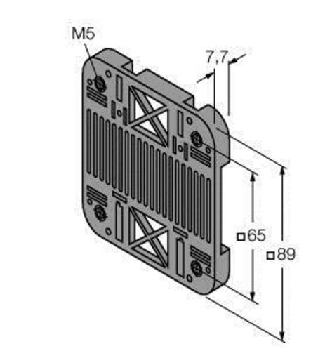 Turck Montagehalterung SMBDX80DIN