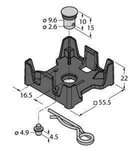 Turck Montagehalterung TH-Q51S-HT