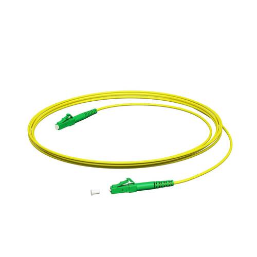 Kaiser Patchkabel LC/APC-LC/APCSX LSZH, gelb, 2,0 m 4263003